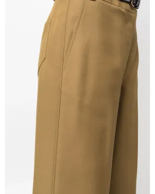 KHAITE ハイウエストストレートパンツ - グリーン - サムネイル5