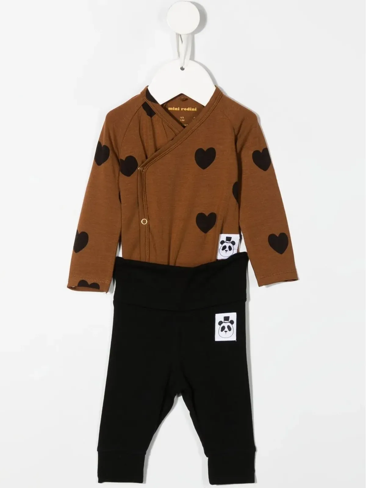 Mini Rodini 長袖ロンパース - 画像2