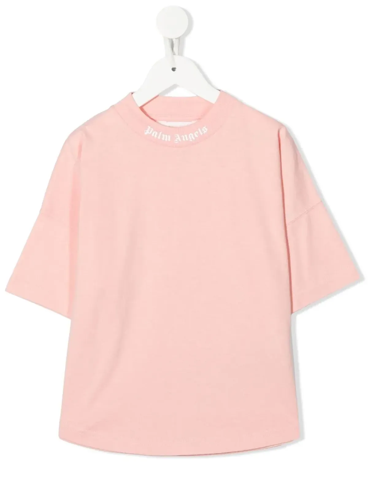 Palm Angels Kids ロゴ入りクルーネックTシャツ - 画像1