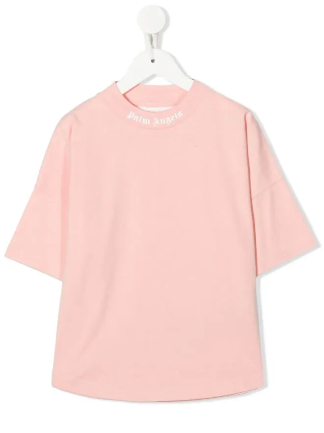 Palm Angels Kids Palm Angels Kids ロゴ入りクルーネックTシャツの商品画像