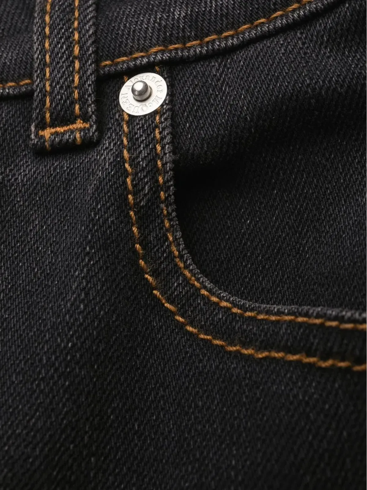 Alexander McQueen ロゴパッチ ブーツカットジーンズ - Black - 画像5