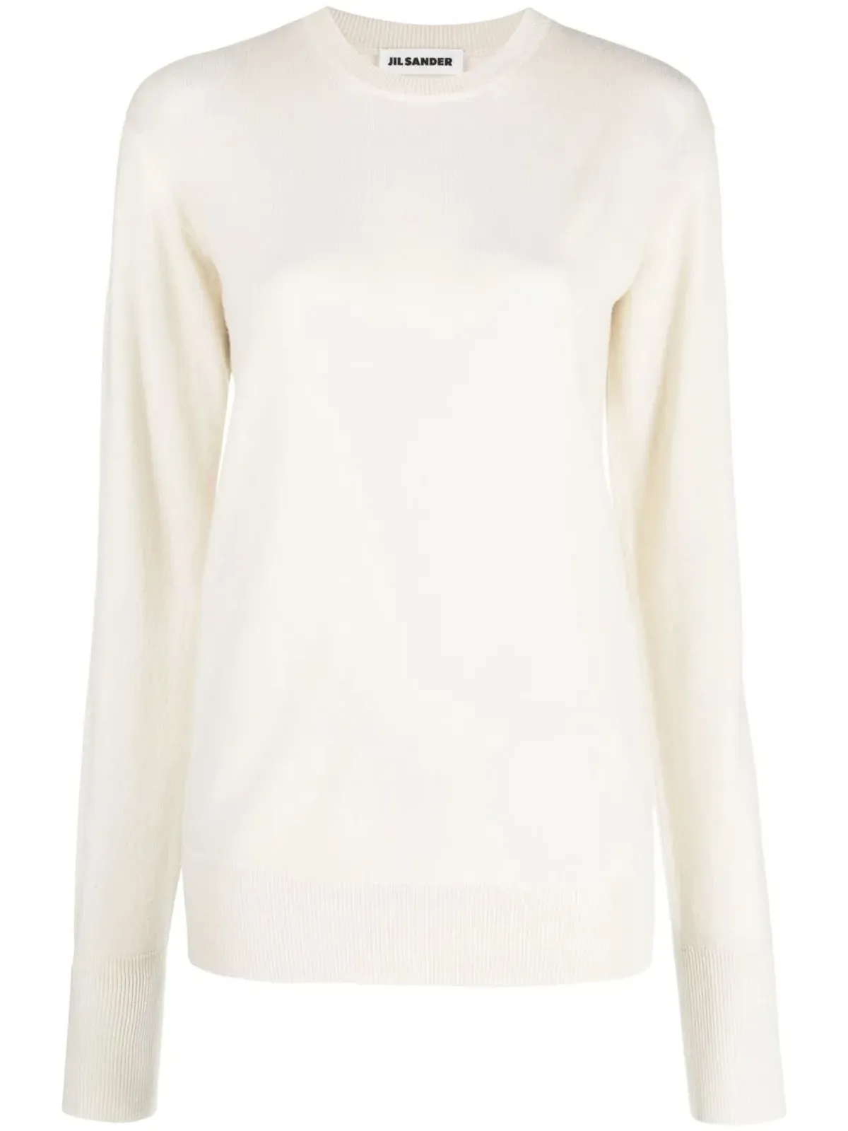 Jil Sander リブ編みカシミヤセーター - 画像1
