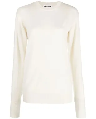 Jil Sander リブ編みカシミヤセーター - サムネイル1