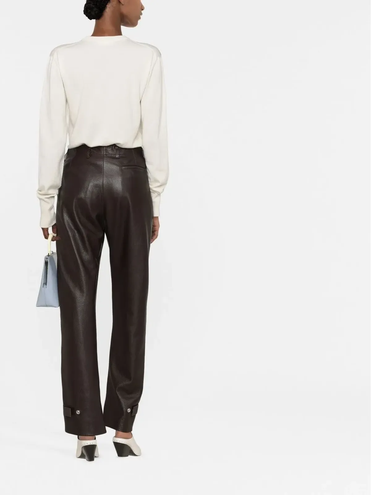Jil Sander リブ編みカシミヤセーター - 画像4
