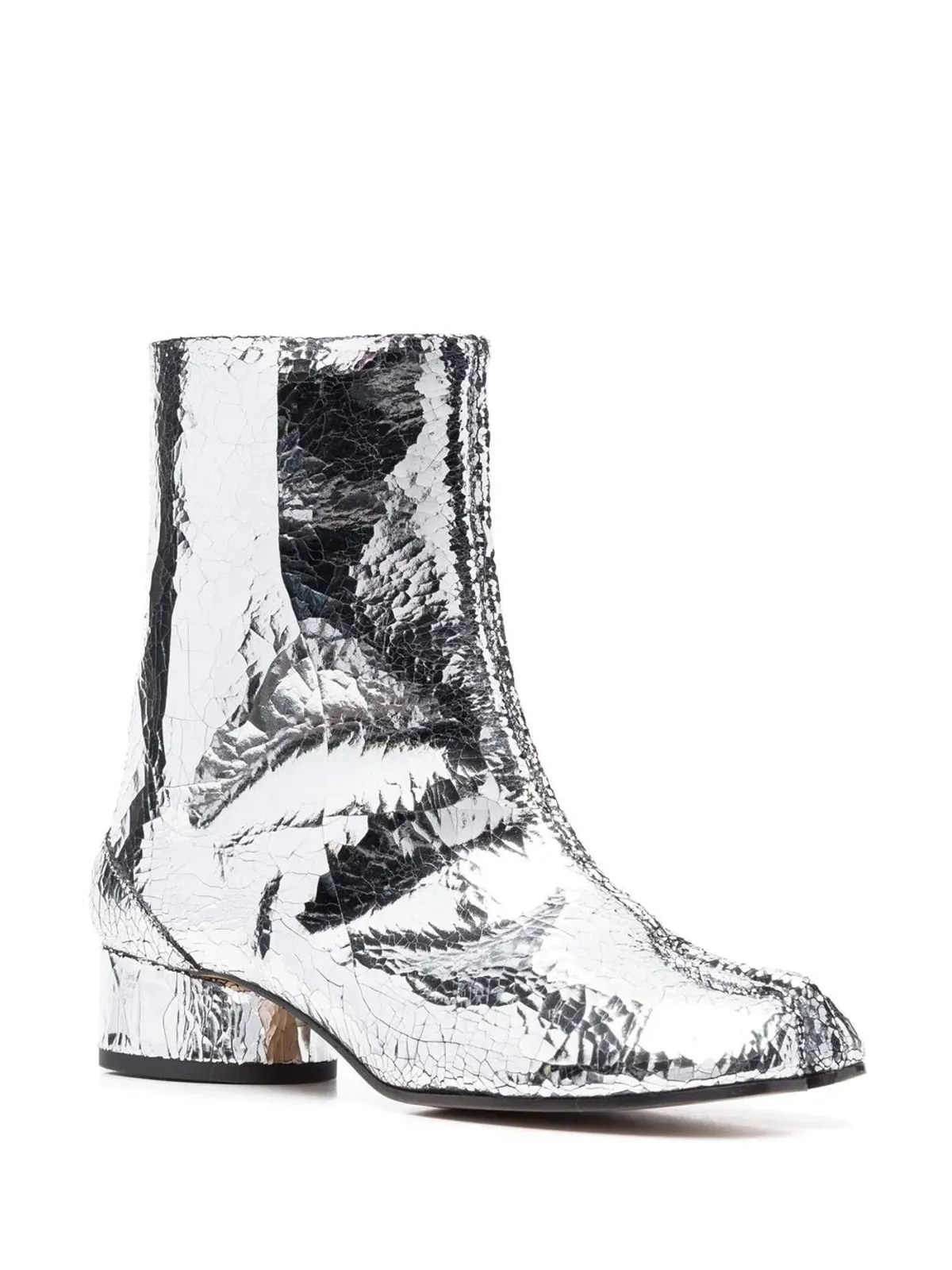 Maison Margiela タビ ミラーエフェクト アンクルブーツ - 画像2