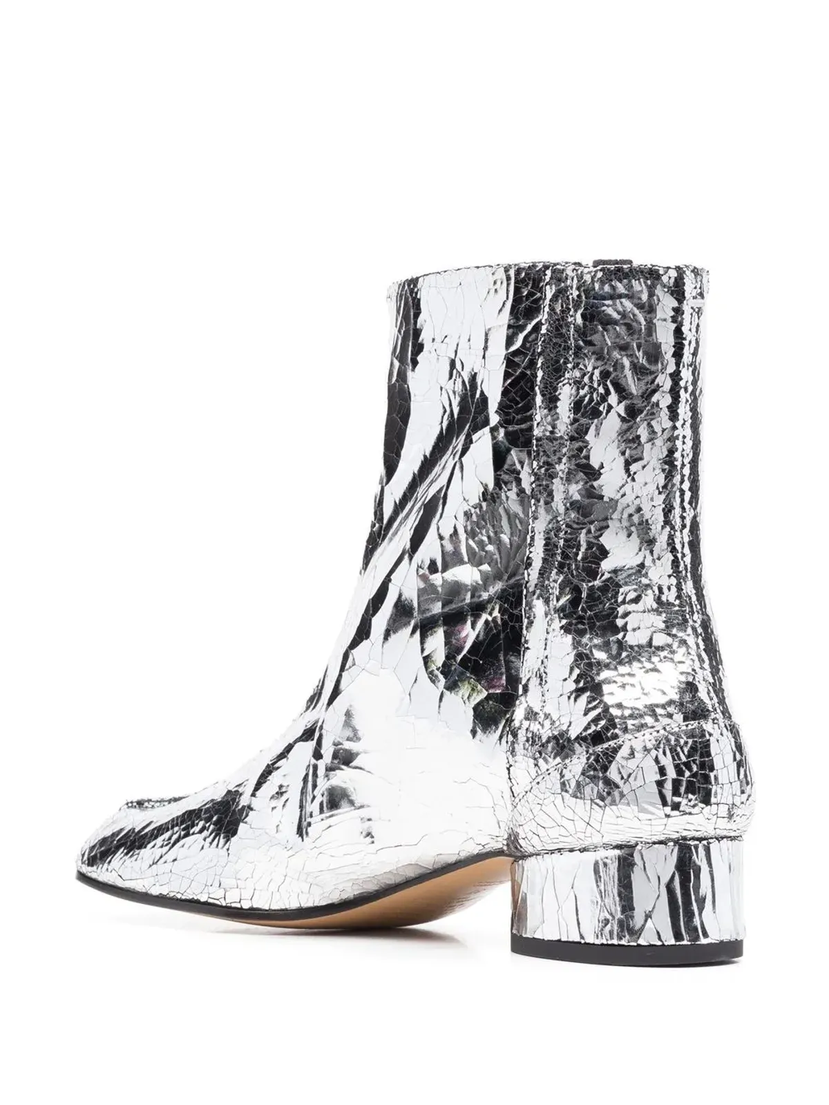 Maison Margiela タビ ミラーエフェクト アンクルブーツ - 画像3