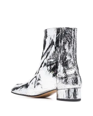 Maison Margiela タビ ミラーエフェクト アンクルブーツ - サムネイル3