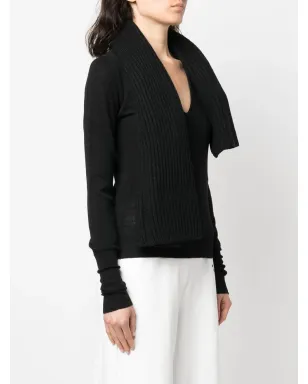 MM6 Maison Margiela スカーフカラー付きジャンパー - サムネイル3