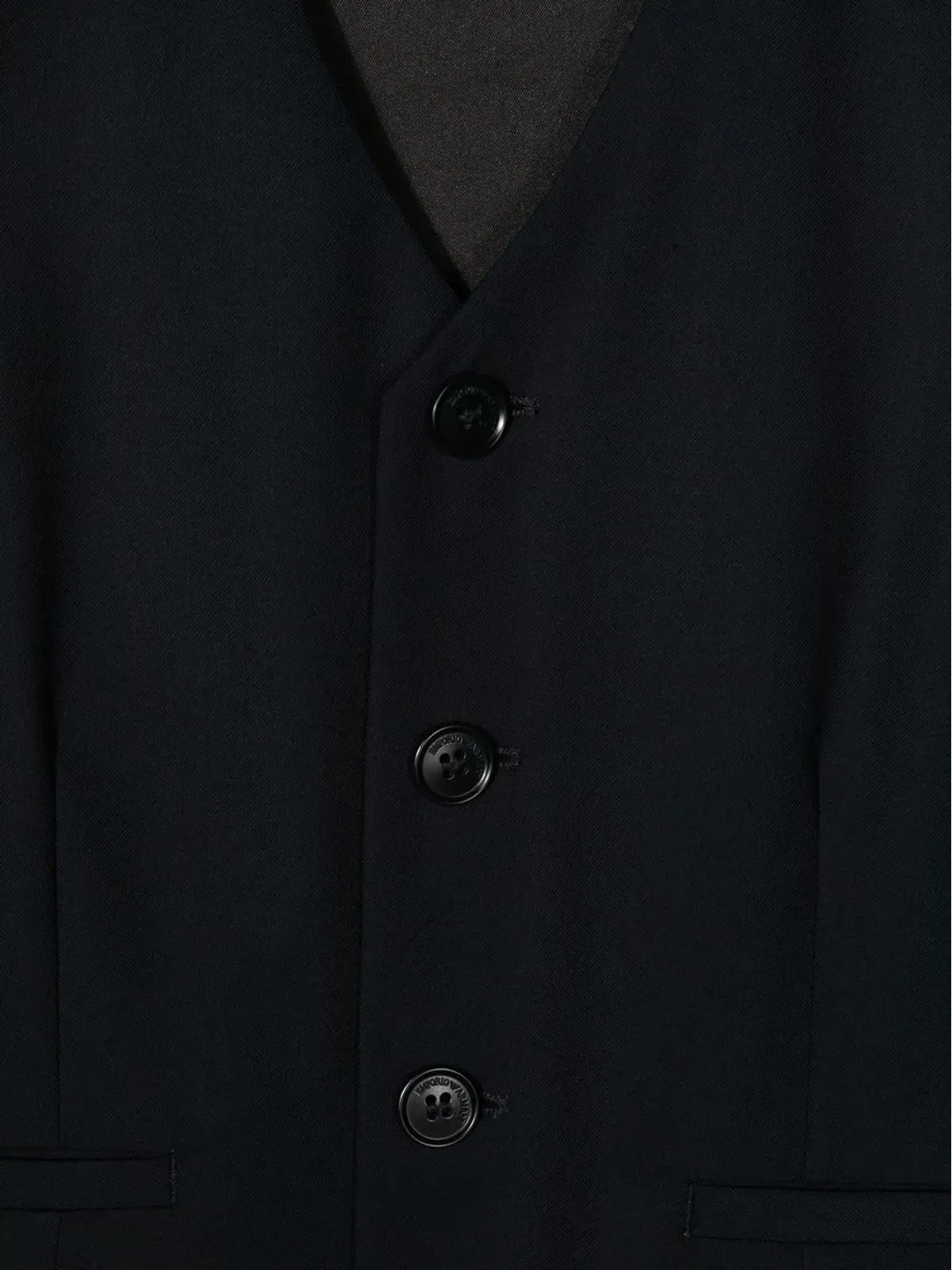 Emporio Armani Kids ベスト（ブルー） - 画像3