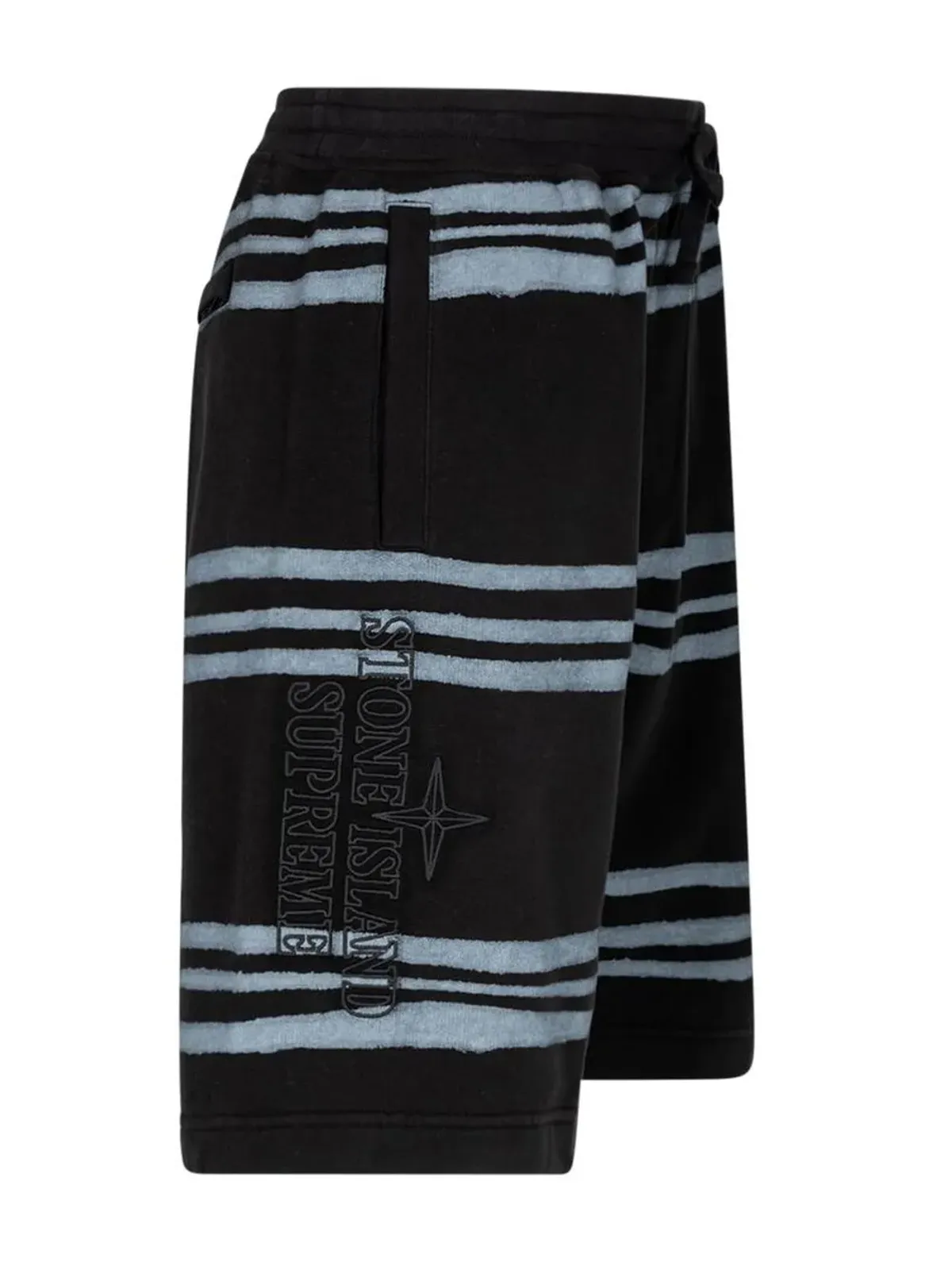 Supreme x Stone Island ワープストライプショーツ - 画像4