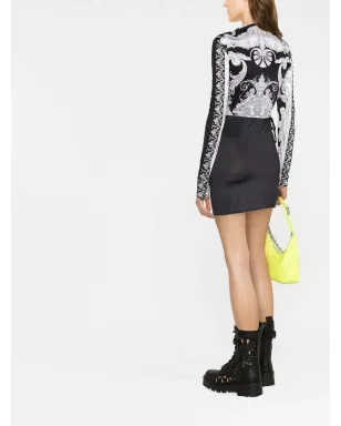 Versace バロッコ柄クロップトップ - サムネイル3