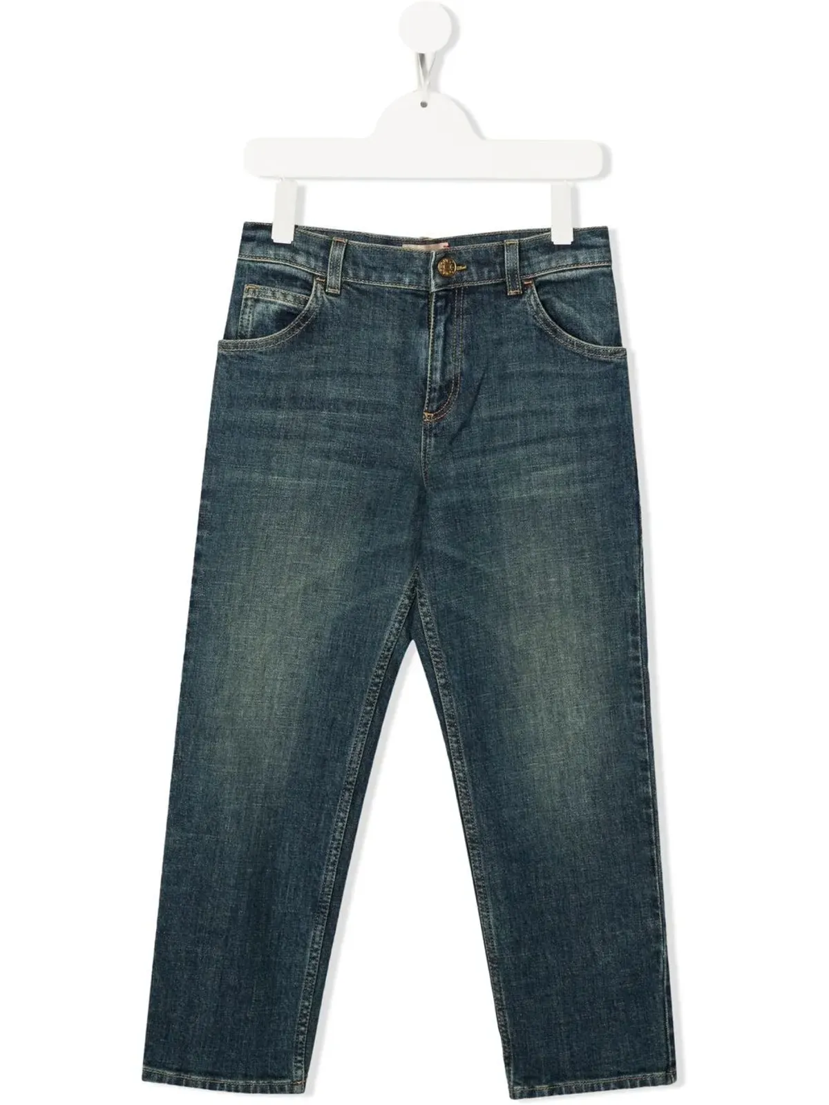 Gucci Kids Horsebitストレートジーンズ - 画像1
