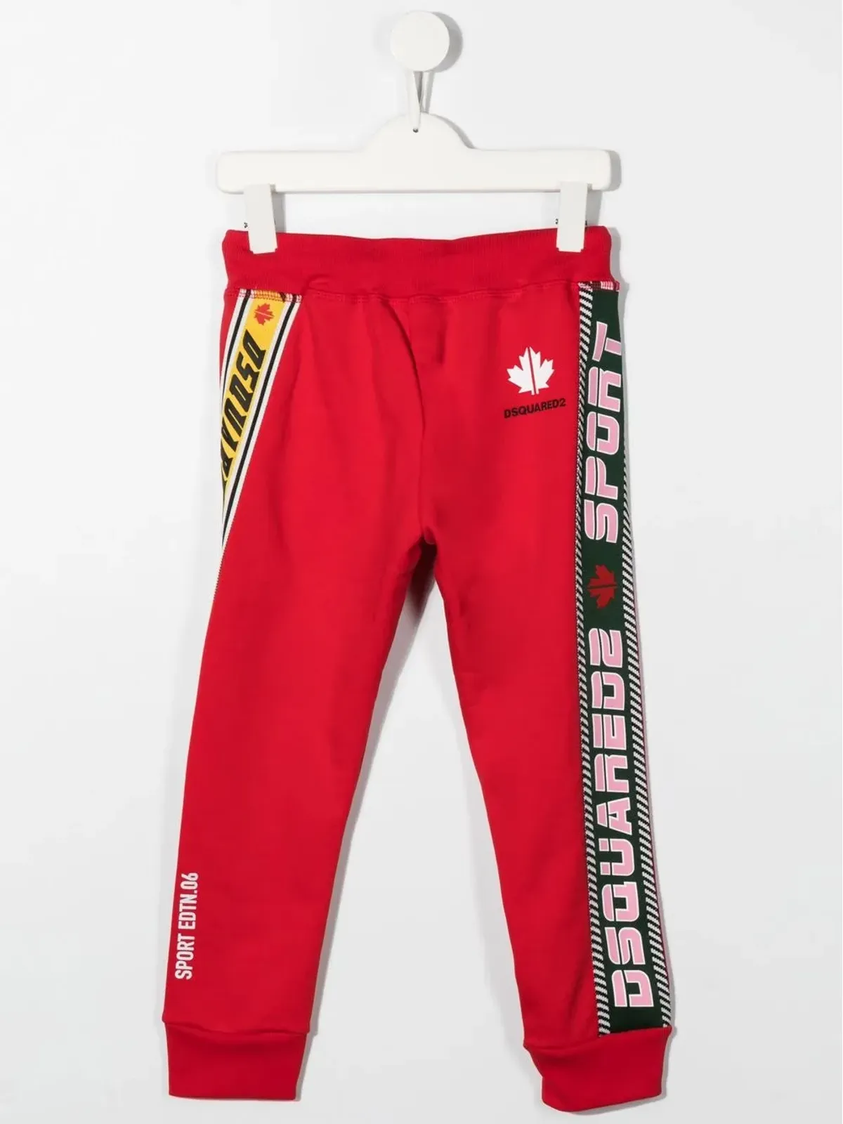 DSQUARED2 KIDS ロゴテープ スウェットパンツ - 画像2