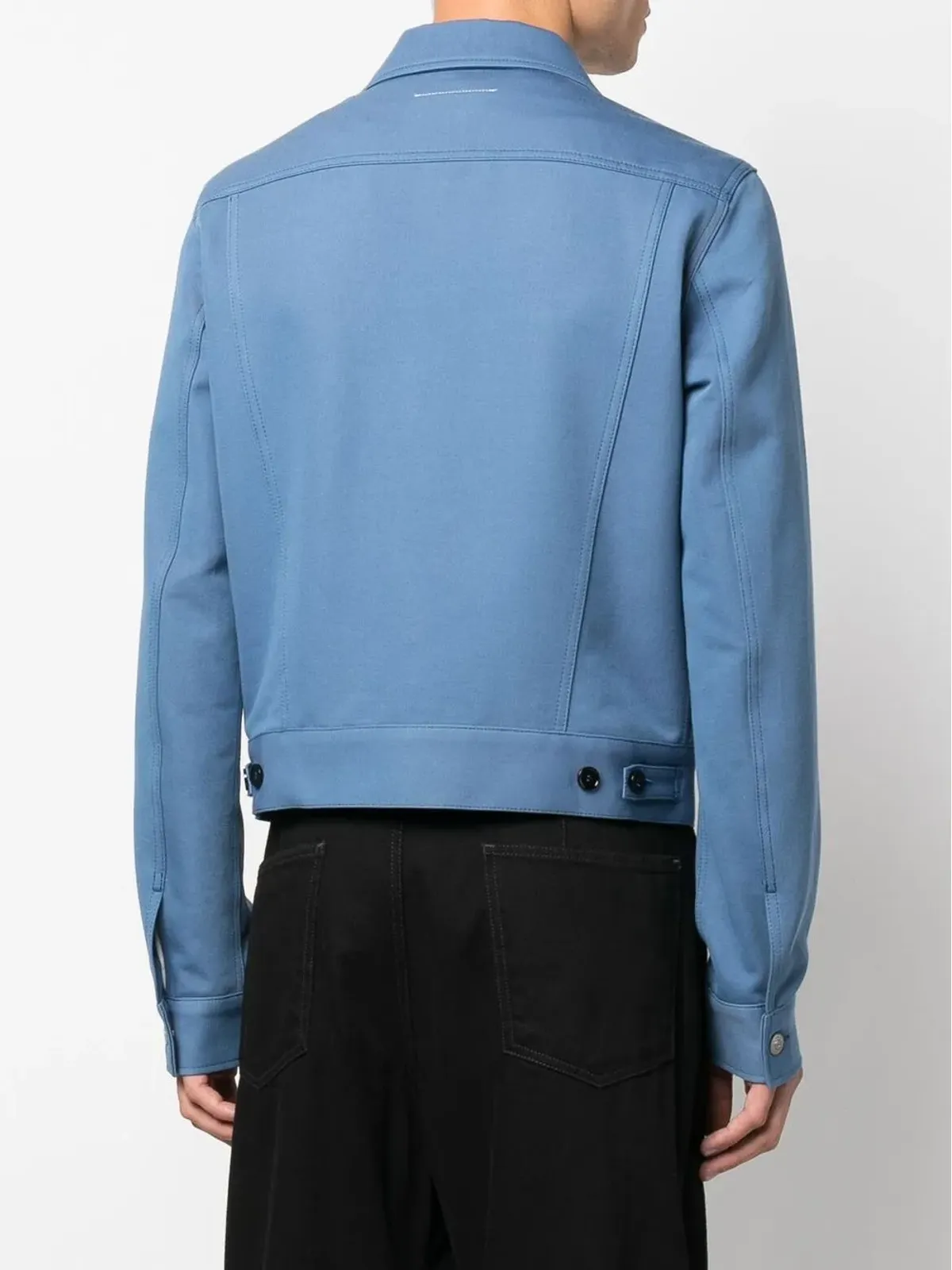 MM6 Maison Margiela ボタンダウンデニムジャケット - 画像5