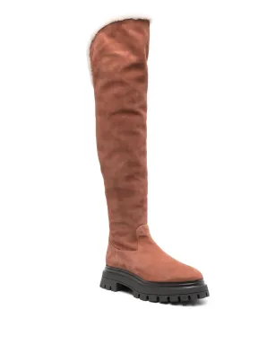 Stuart Weitzman Bedford スエードのサイハイブーツ - サムネイル2