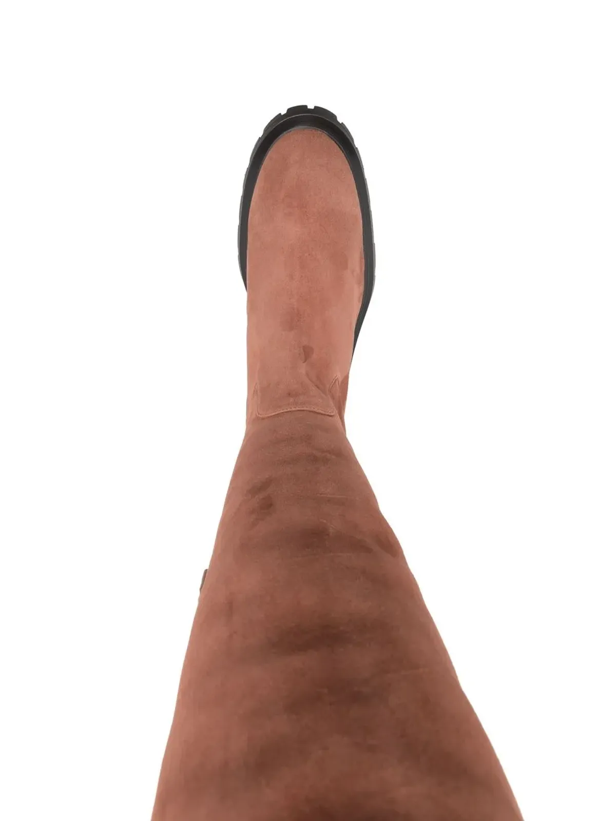 Stuart Weitzman Bedford スエードのサイハイブーツ - 画像4