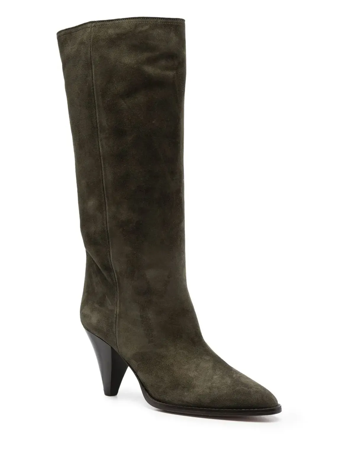 ISABEL MARANT Rouxy スエード膝丈ブーツ - グリーン - 画像2