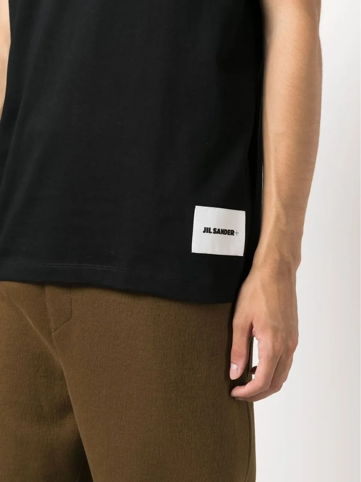 Jil Sander ショートスリーブTシャツ（3枚セット・ブラック） - 画像5
