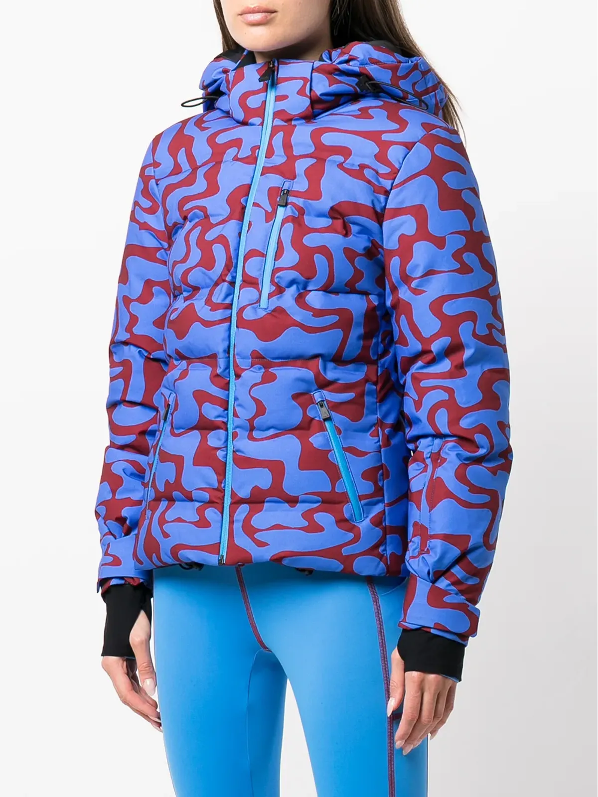 Aztech Mountain Nuke ski-suit jacket - Blue - 画像3