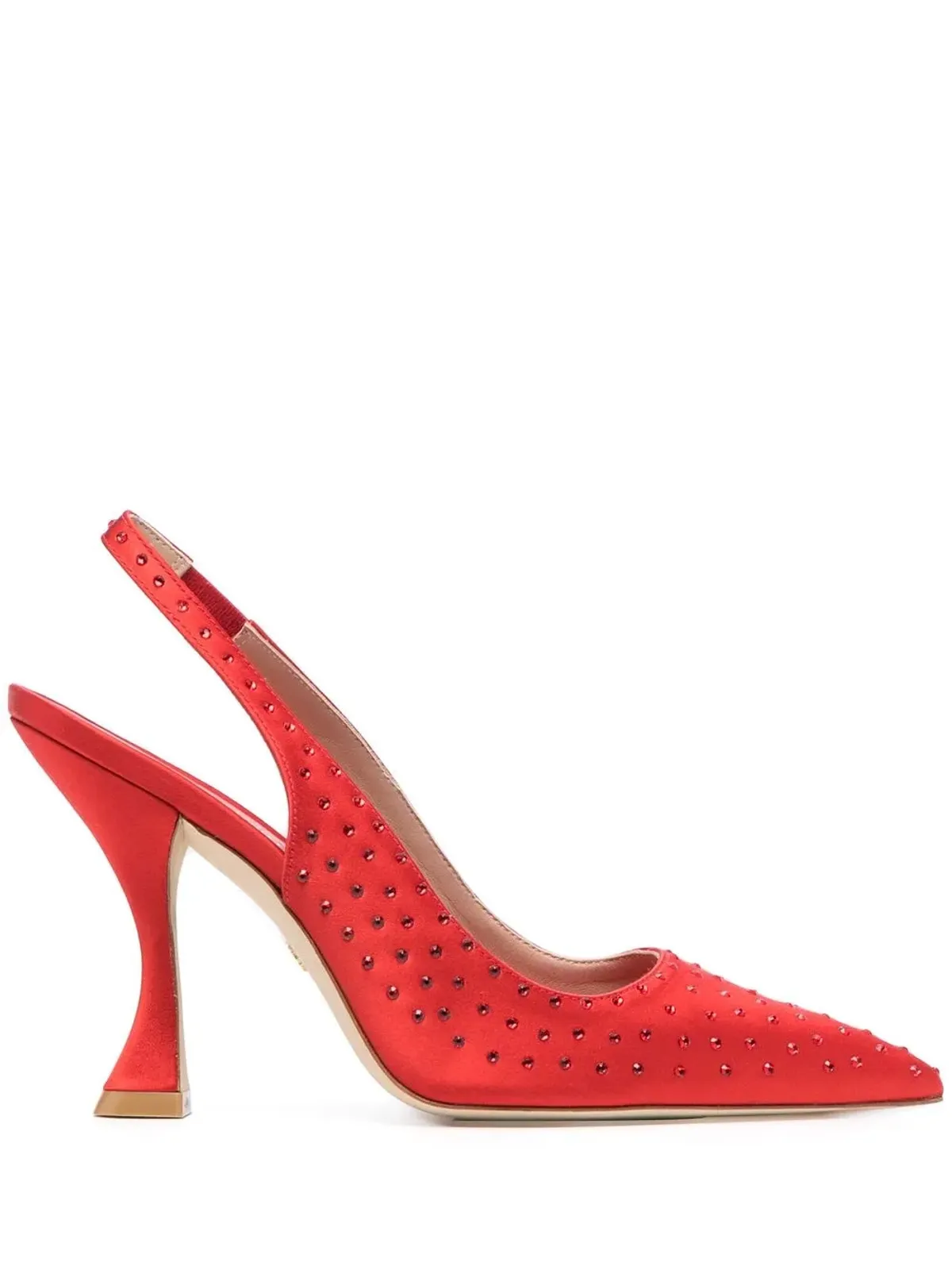 Stuart Weitzman Say ラインストーンパンプス（レッド） - 画像1