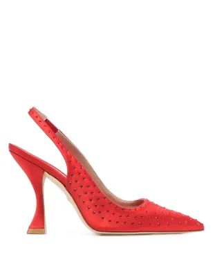 Stuart Weitzman Say ラインストーンパンプス（レッド） - サムネイル1