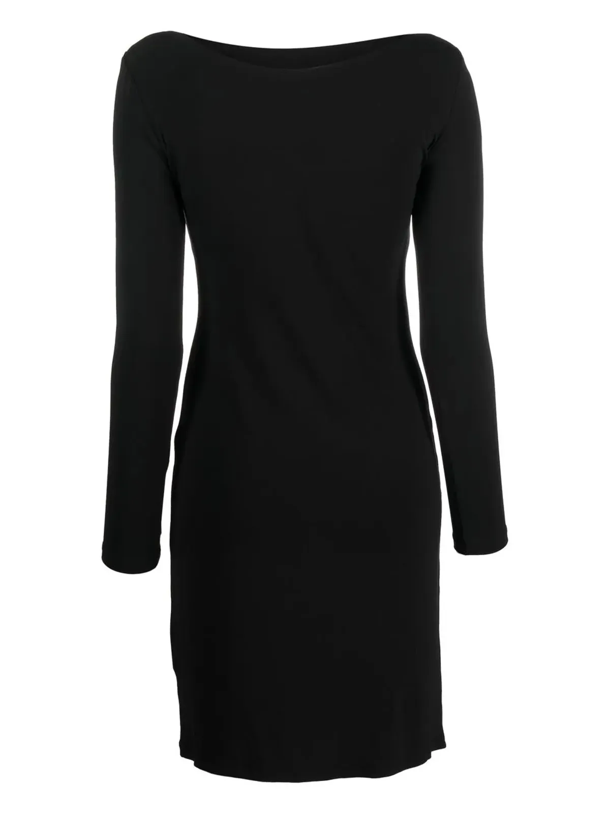 Versace Pre-Owned Vネック フィットドレス ブラック - 画像2