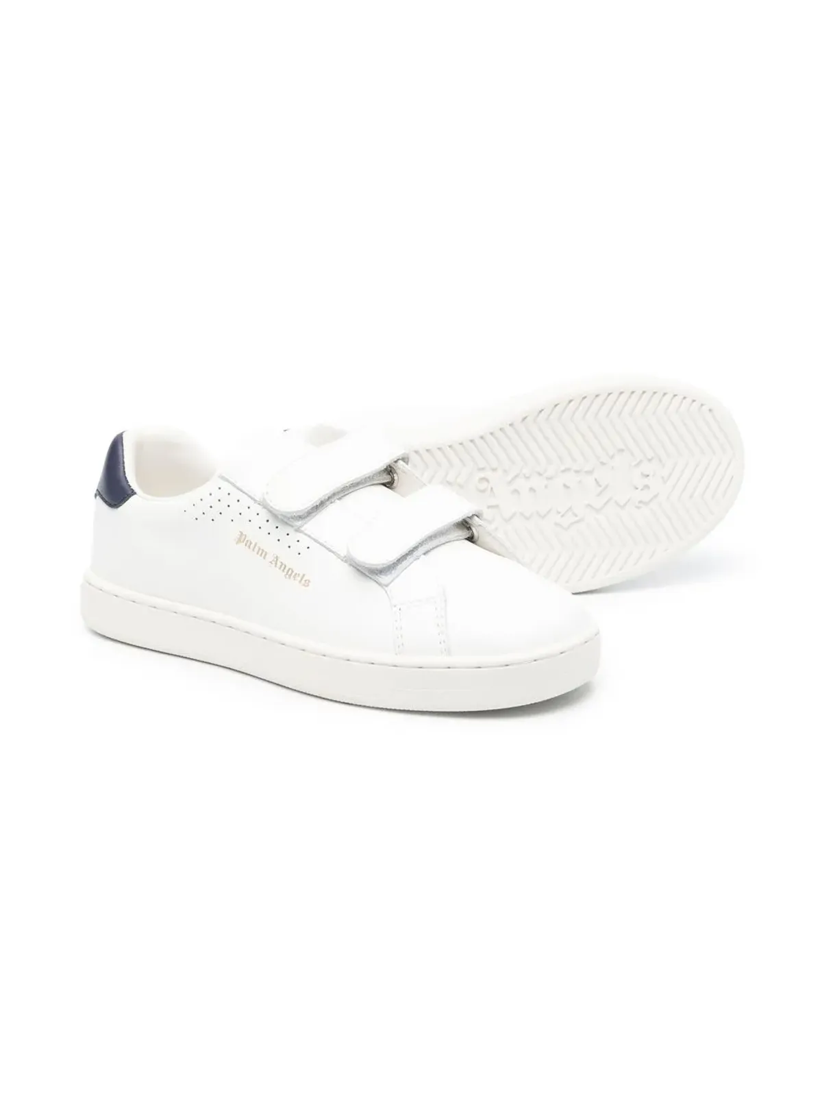 Palm Angels Kids ロゴプリント ローカットスニーカー - 画像2
