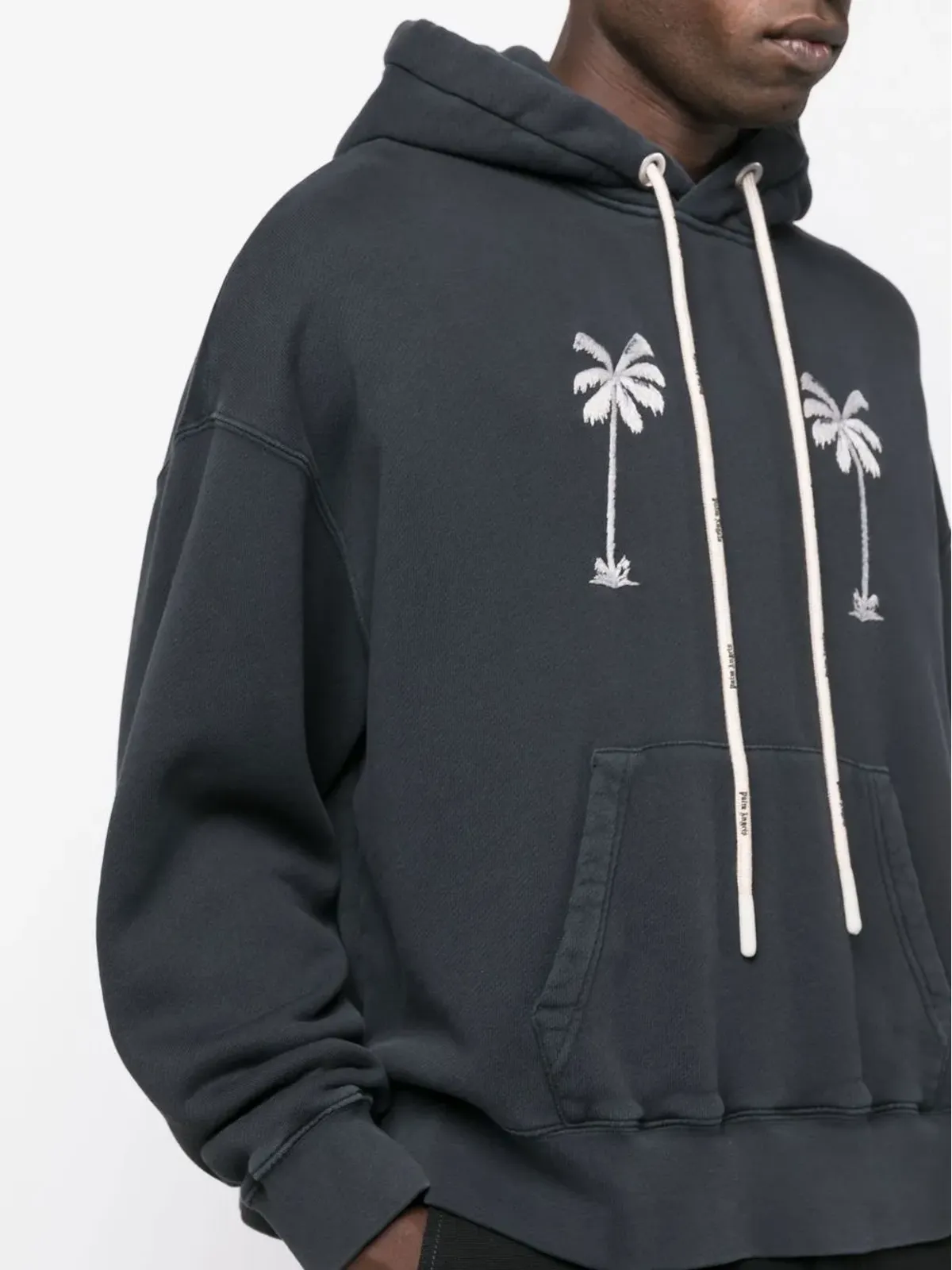 Palm Angels グラフィックプリント コットン フーディー - 画像5