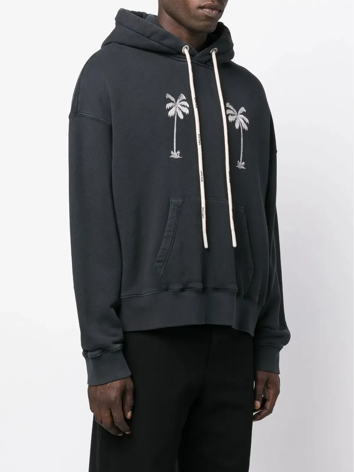 Palm Angels グラフィックプリント コットン フーディー - 画像3