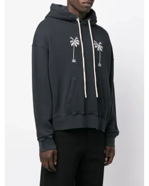 Palm Angels グラフィックプリント コットン フーディー - サムネイル3