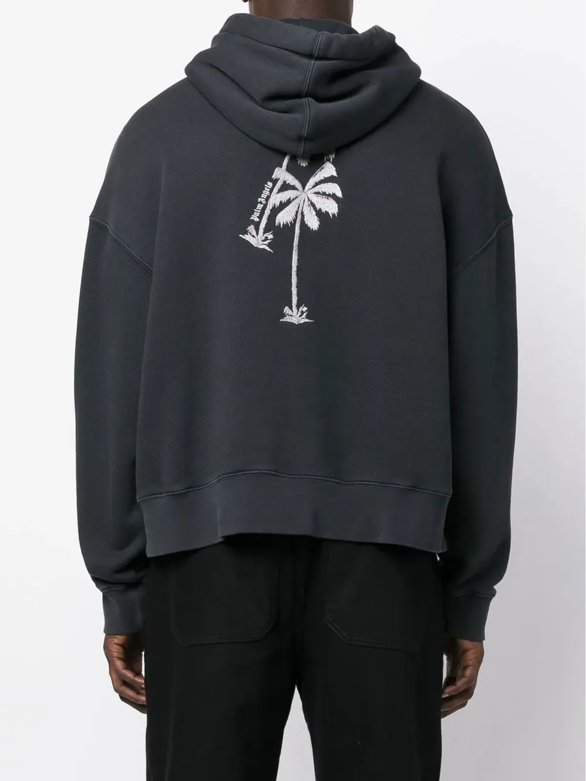 Palm Angels グラフィックプリント コットン フーディー - 画像4