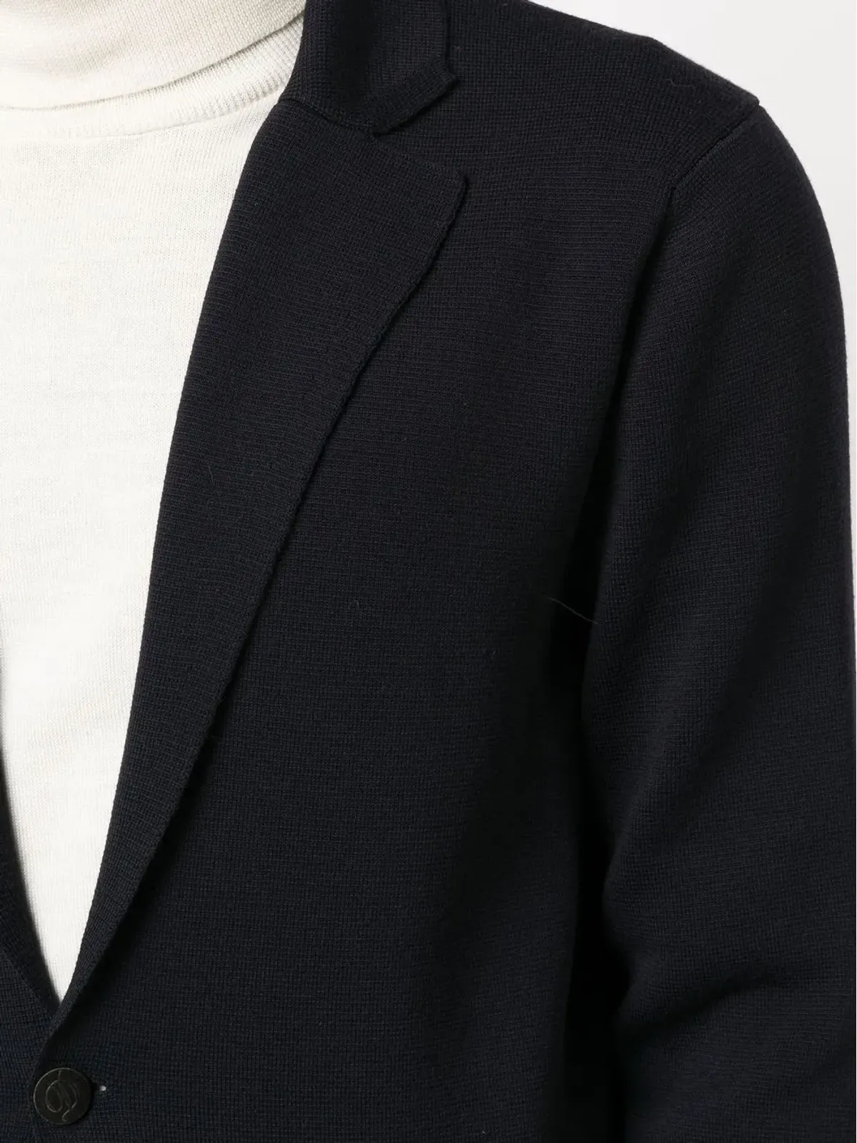 Drumohr V-neck buttoned cardigan - Blue - 画像5