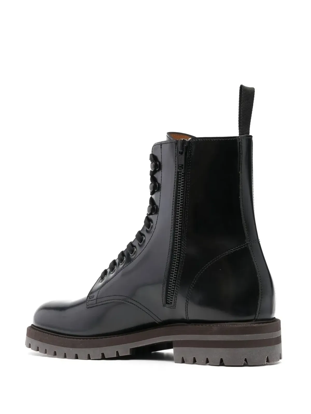 Common Projects レースアップレザー ブーツ - 画像3