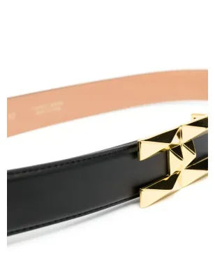 Elisabetta Franchi ロゴバックルベルト - ブラック - サムネイル2