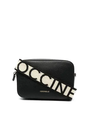 Coccinelle ロゴプレート付きレザーサッチェルバッグ - サムネイル1
