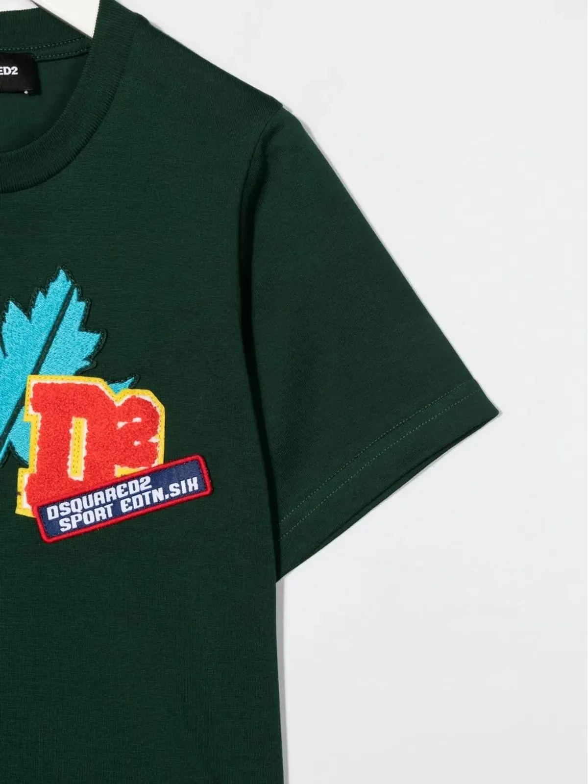 DSQUARED2 KIDS パッチディテール コットンTシャツ - 画像3