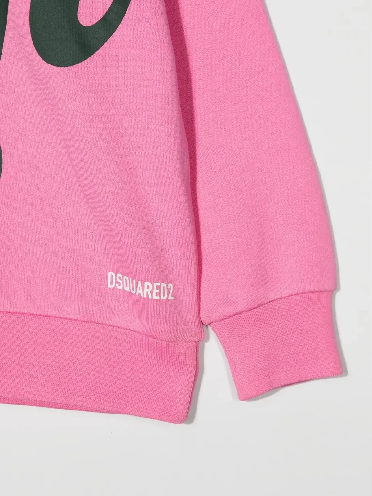 DSQUARED2 KIDS テキストプリント クルーネック スウェットシャツ - ピンク - 画像3