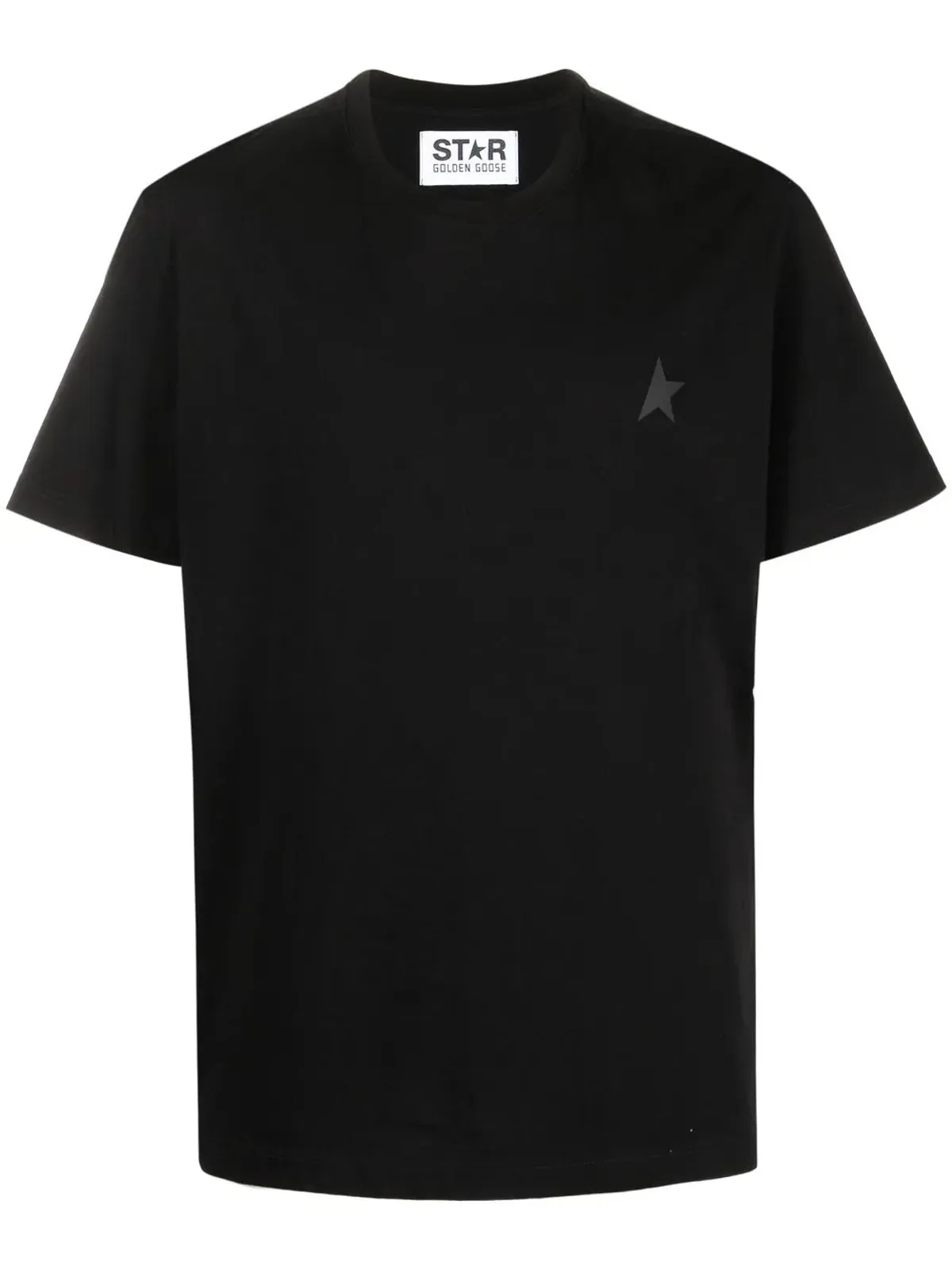 Golden Goose スター柄コットンTシャツ - 画像1