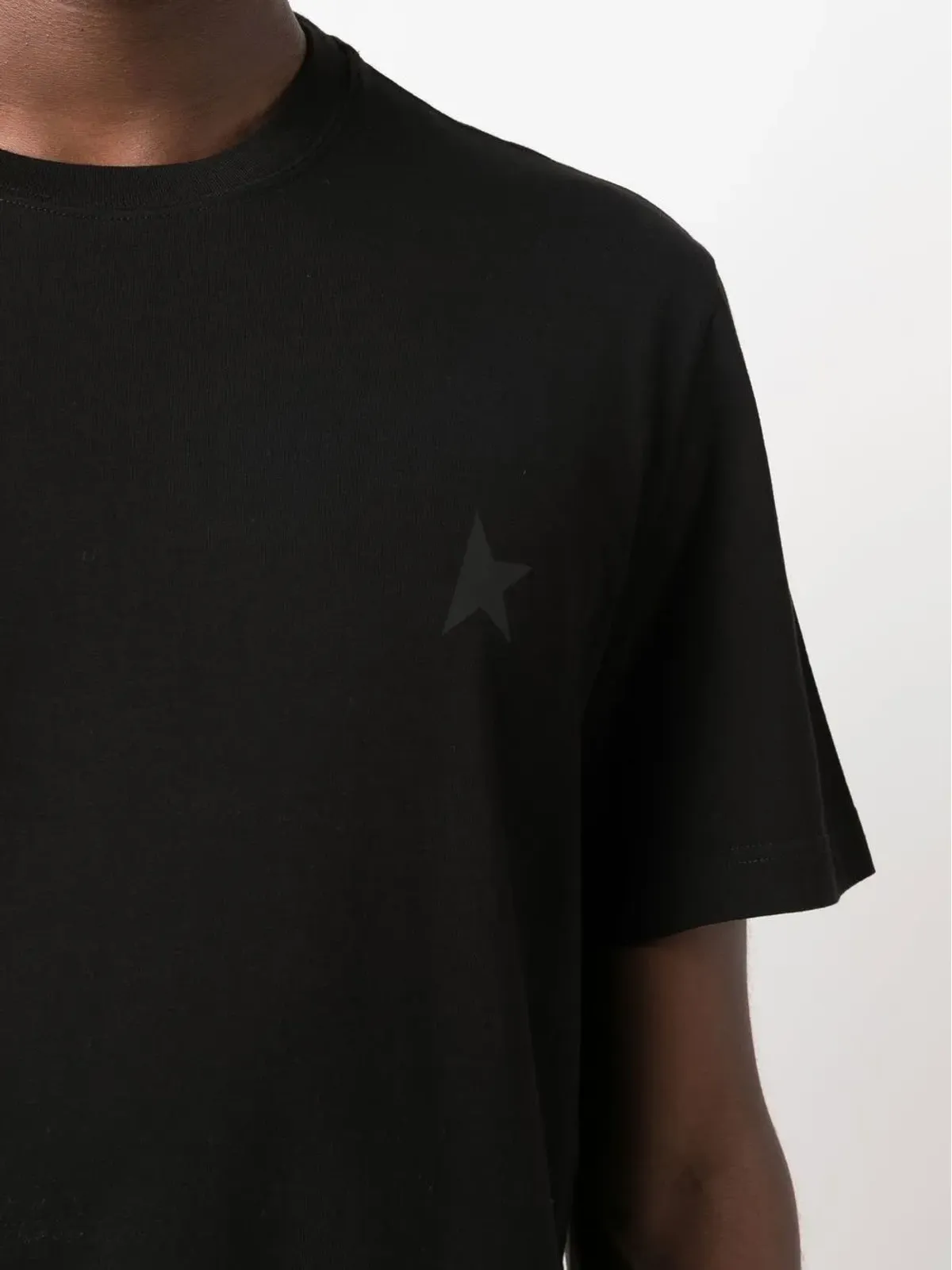 Golden Goose スター柄コットンTシャツ - 画像5