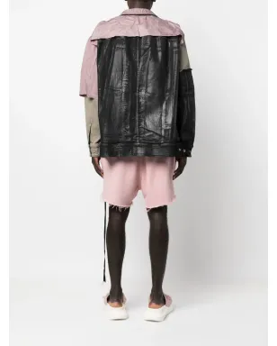 Rick Owens DRKSHDW ジャンボ ワーカー パッチワークジャケット - サムネイル4