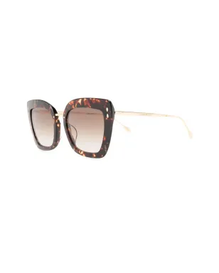 Isabel Marant Eyewear 蝶型サングラス（ブラウン） - サムネイル2