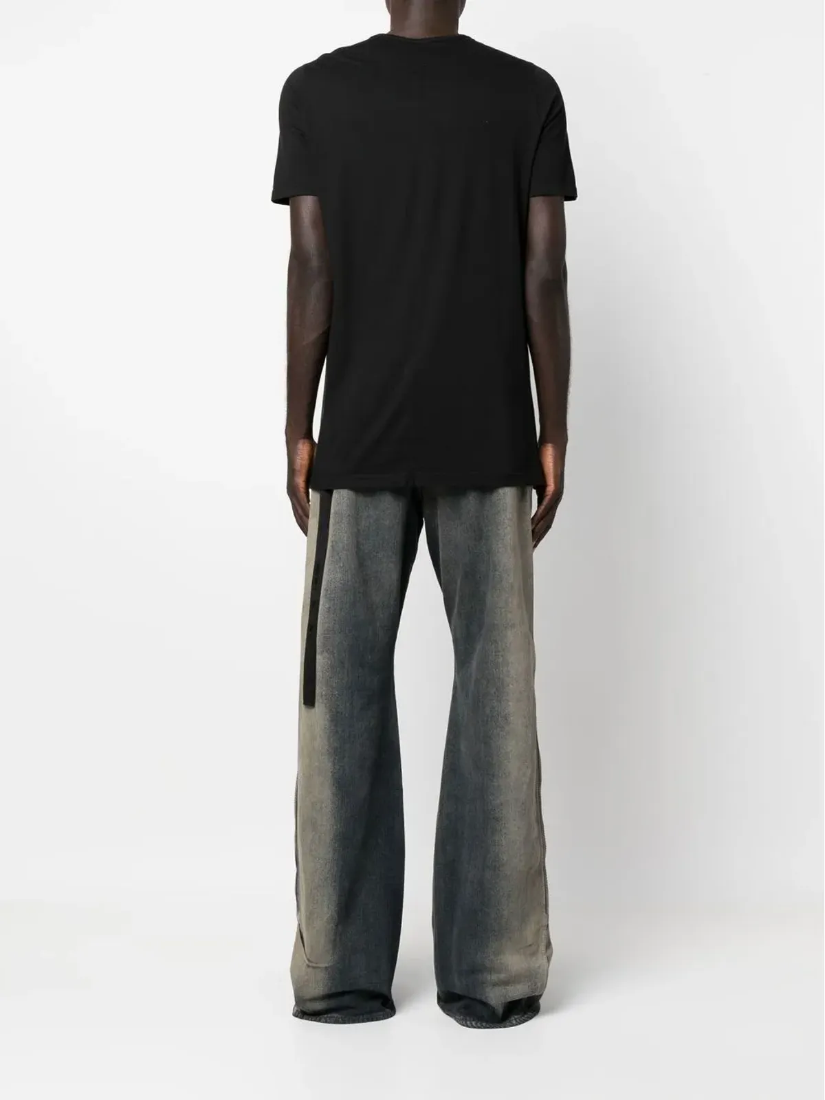 Rick Owens DRKSHDW Level ソリッドカラー Tシャツ - 画像4