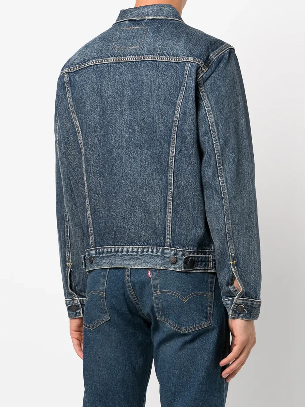 Levi's トラッカー デニムジャケット ブルー - 画像4