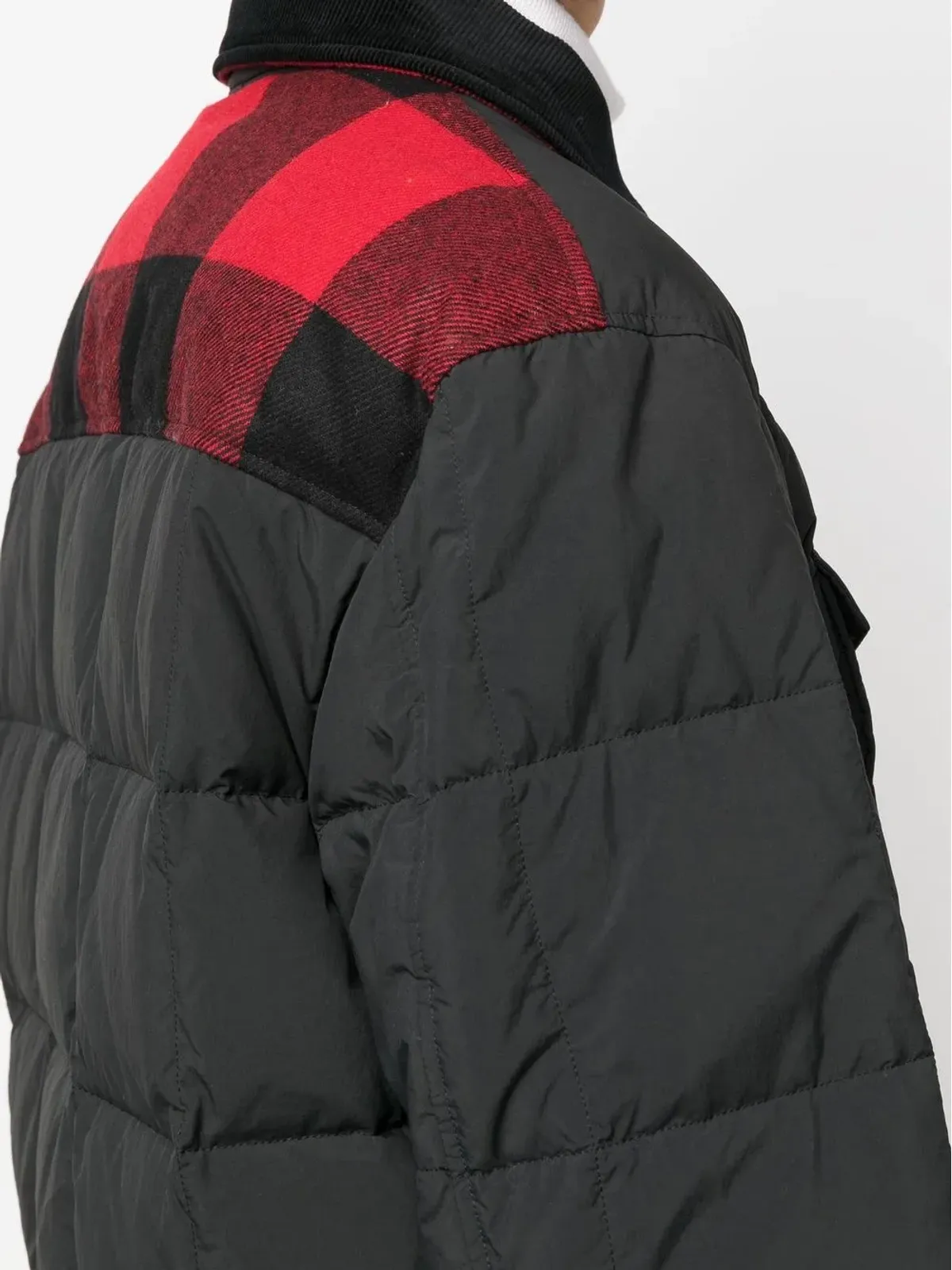 Woolrich キルテッド ジャケット（プレススタッド式ファスナー） - 画像5