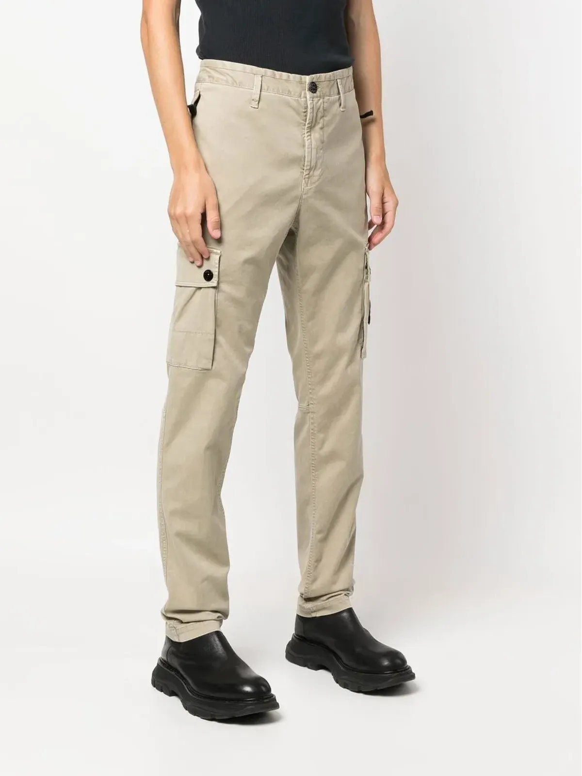 Stone Island Compassパッチ カーゴパンツ - 画像3