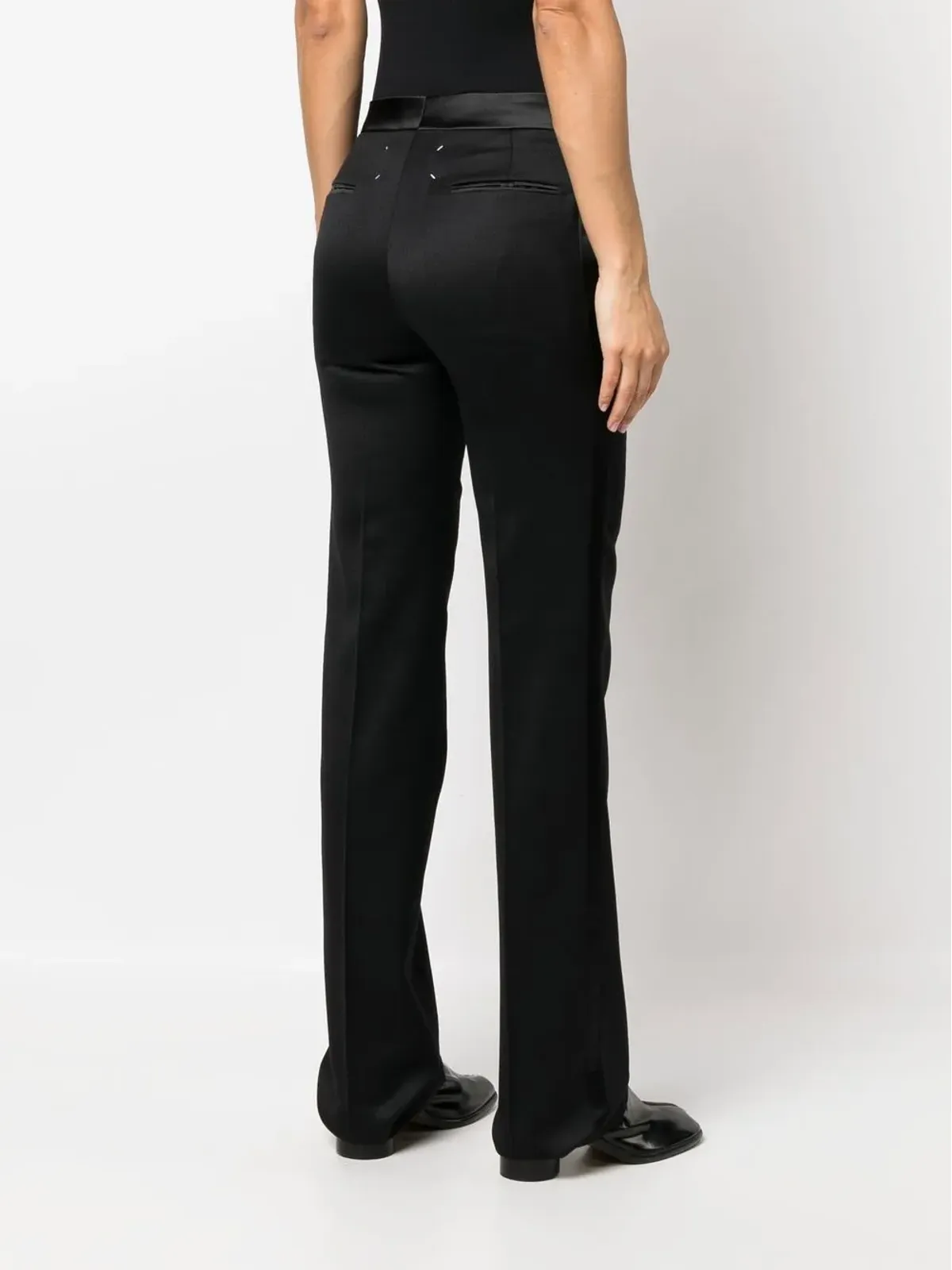 Maison Margiela 4ステッチ テーラード タキシードパンツ - 画像4