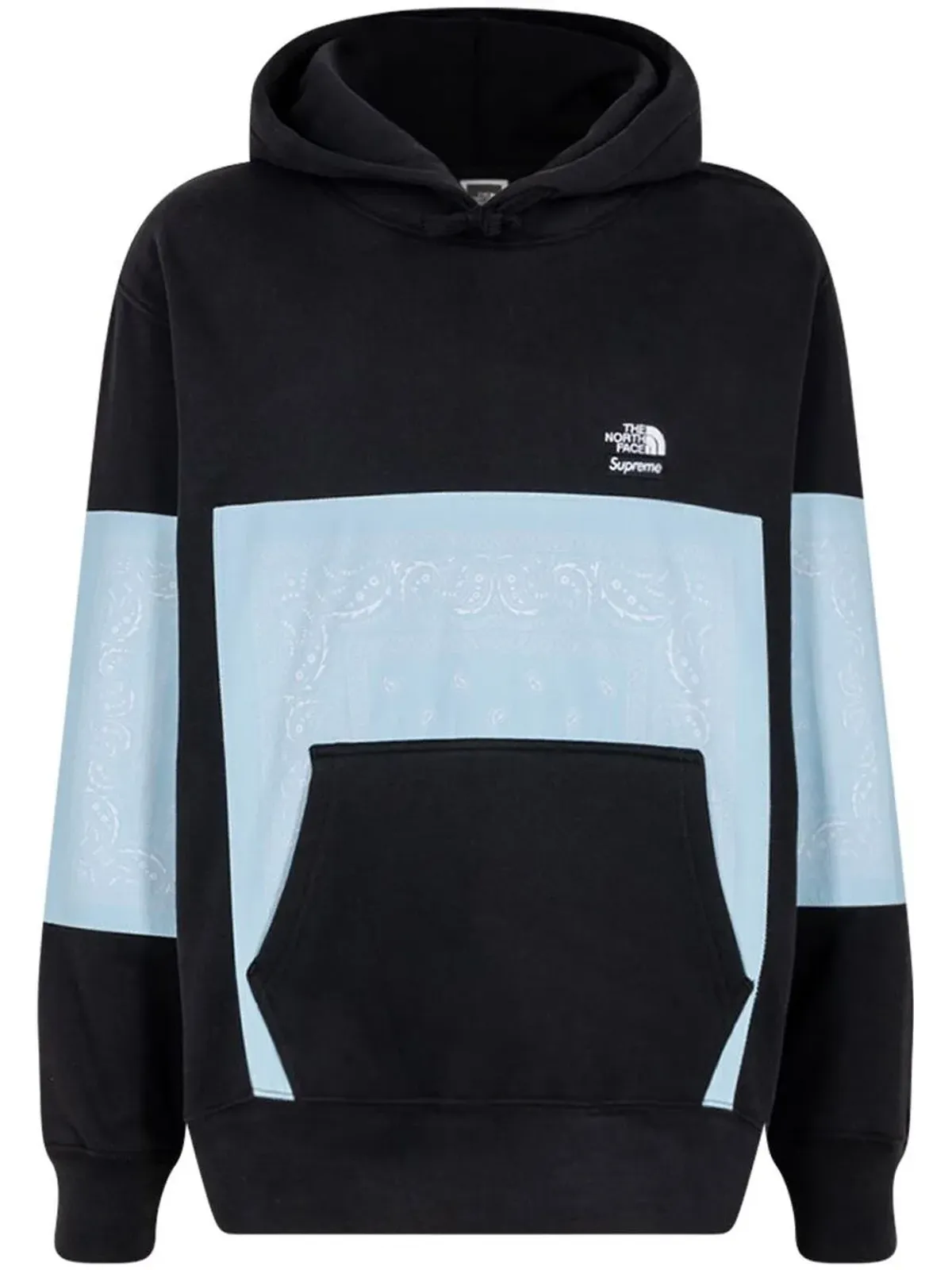 Supreme x The North Face バンダナ柄プリント フーディ - 画像1