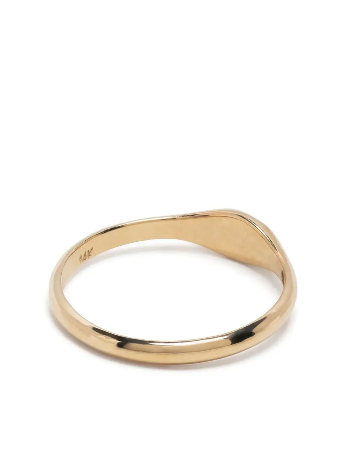 Zoë Chicco シグネットリング 14kt イエローゴールド ダイヤモンド - 画像4