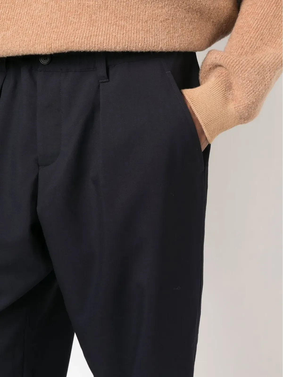Marni テーパードパンツ（ウエストゴム付き・ベルトループ） - 画像5