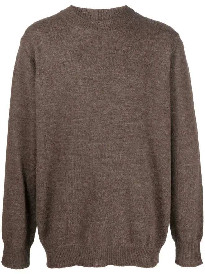 Maison Margiela Maison Margiela クルーネック アルパカ混紡ジャンパーの商品画像